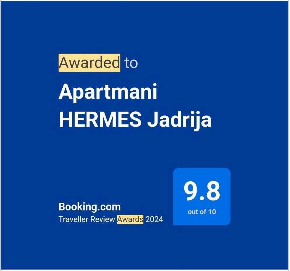 Apartmani Hermes 亚德里亚 外观 照片